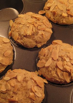A picture of Almond Muffins.