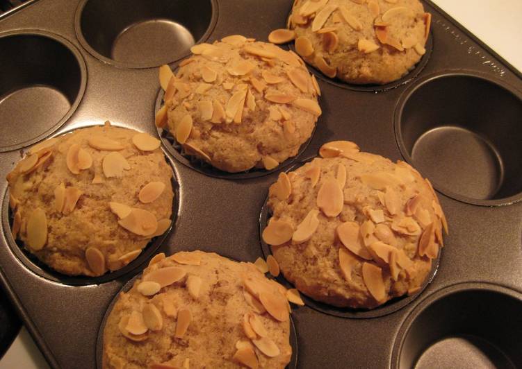 Recipe of Homemade Almond Muffins
