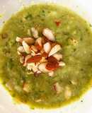 Cereal de pepino y matcha
