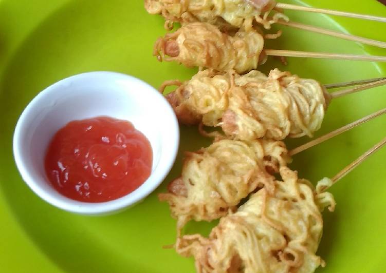 Mie Gulung Sosis Telur Simpel & Ekonomis 😍 bisa untuk jualan