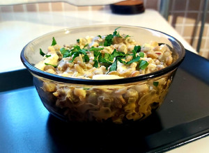 Gyors szilveszteri lencsesaláta recept fotója