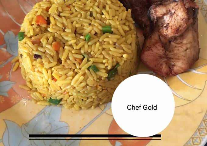 How to Make Mario Batali Fried rice and Chicken