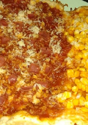 Foto resep Pizza sederhana tanpa ulen
