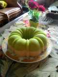 Bolu kukus pandan keju