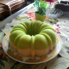 รูปของ Bolu kukus pandan keju