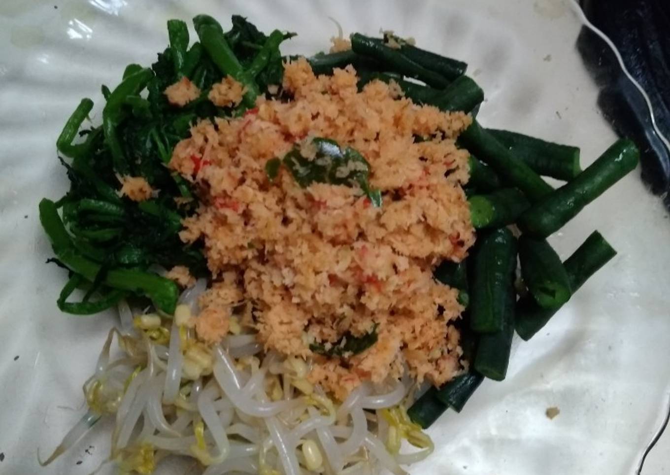 Bagaimana Membuat Sambal kelapa urapan, Lezat Sekali