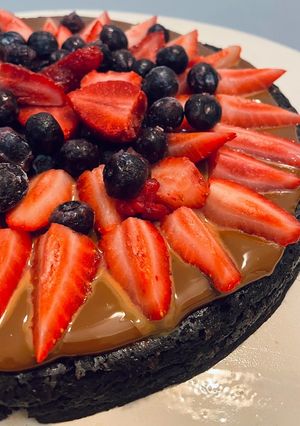 Una foto de Torta brownie