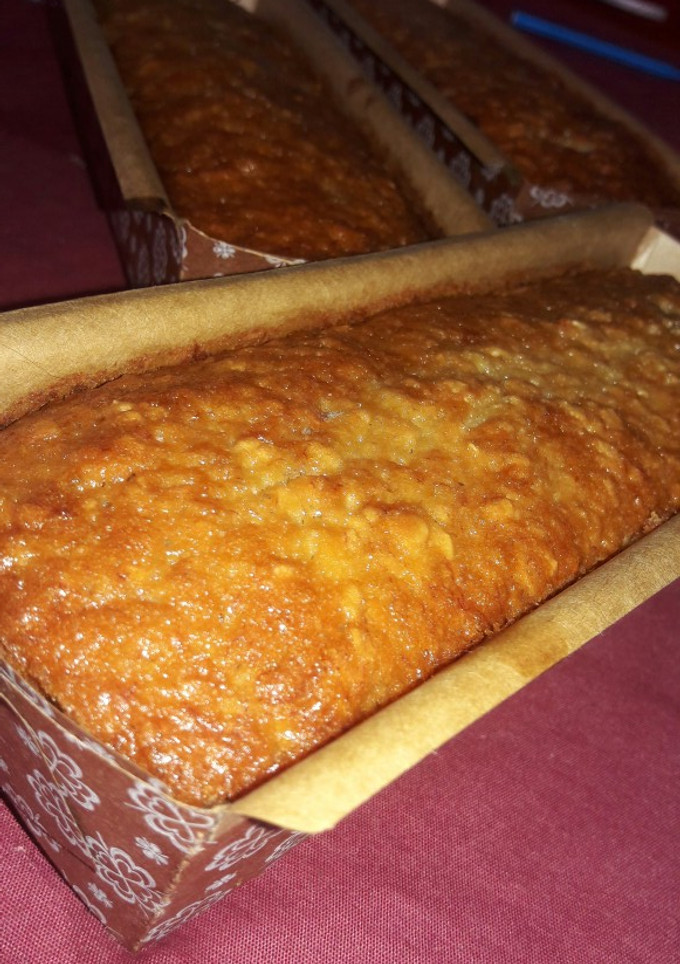 Una foto de Budín de banana con avena 👌