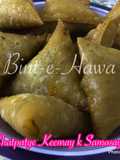 Qeemay k Samosay (How to wrap samosa step by step)