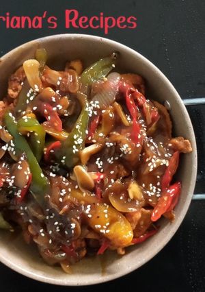 Foto resep Ayam krispi saori lada hitam
