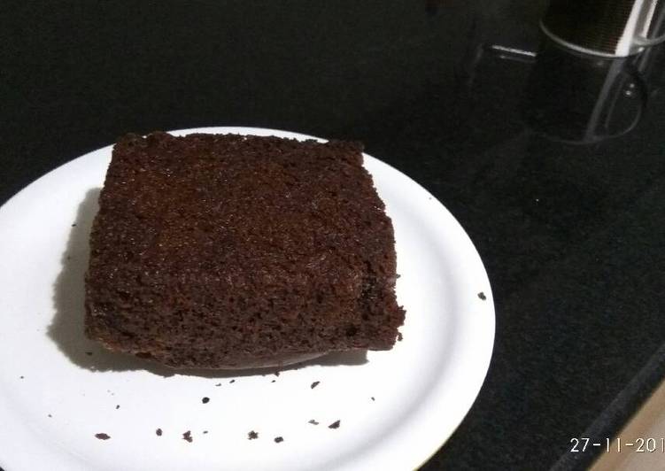Chocolate cake without milkmaid and egg