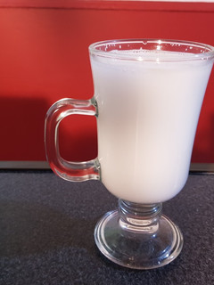 Una foto de Leche vegetal de coco