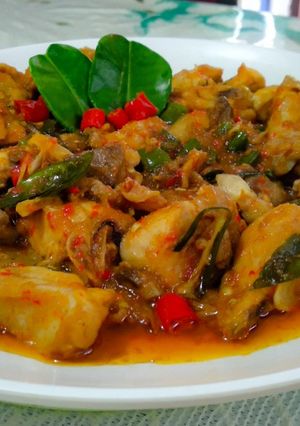 Foto resep Tumis ayam pedas