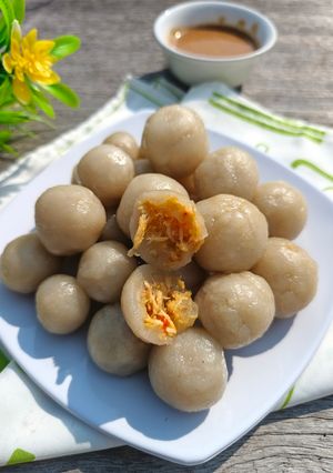 Foto resep Cilok Isi Ayam Pedas