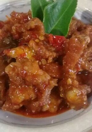 Foto resep Oseng mercon