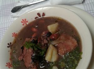 Una foto de Caldo pintado