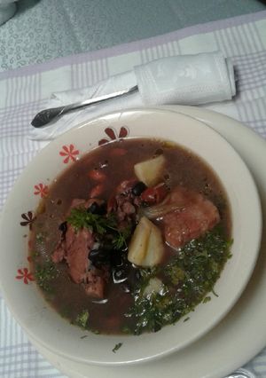 Una foto de Caldo pintado