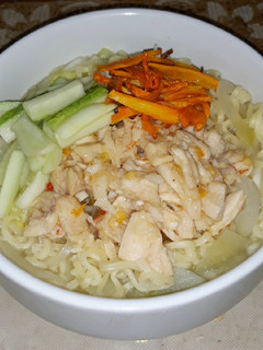 Foto resep Dak Kalguksu (닭 칼국수) a.k.a Chicken Noodle Soup