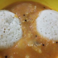 A picture of Sambhar.