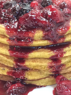 Φωτογραφία της συνταγής Υγιεινά pancakes με βρώμη και μπανάνα χωρίς αλεύρι
