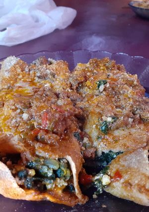 Una foto de Canelones integrales