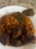 Baked Beef Jollof Rice