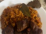 Baked Beef Jollof Rice