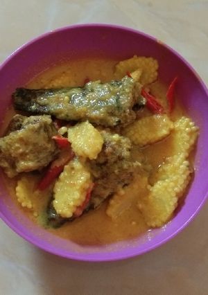 Foto resep Ikan gabus santan