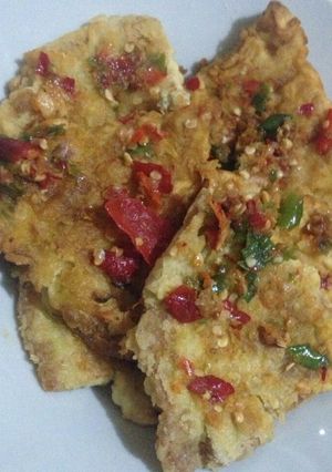 Foto resep Dadar telur geprek