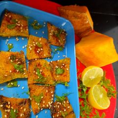 A picture of Roasted Pumpkin Salad.
