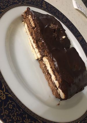 عکسی از دستور كيک يخچالی بينظير و ساده