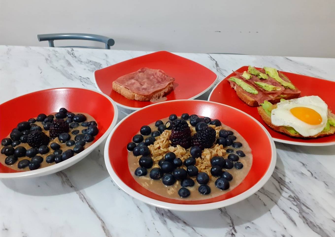 Choco avena saludable / avena de chocolate