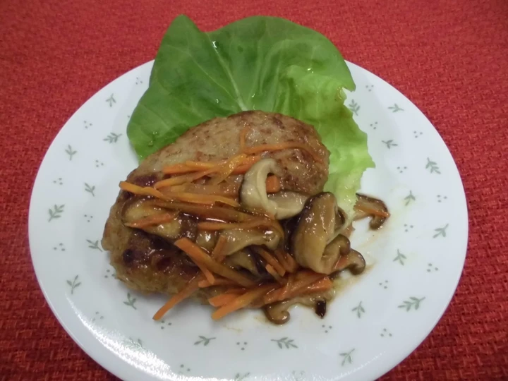 Simple Way Prepare Recipe Cabbage hamburger steak that is Can Pamper Your Tongue, Addictive}