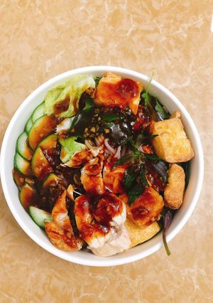 Hình của món Bún nước tương eatclean.