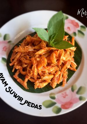 Foto resep Ayam Suwir Pedas