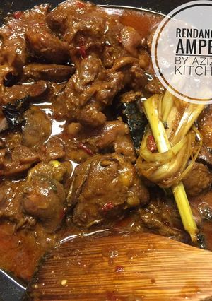Foto resep Rendang ati ampela ayam