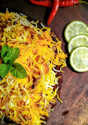 আলুর বিরিয়ানি রেসিপির প্রধান ছবি