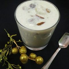 A picture of Sabudana Kheer.