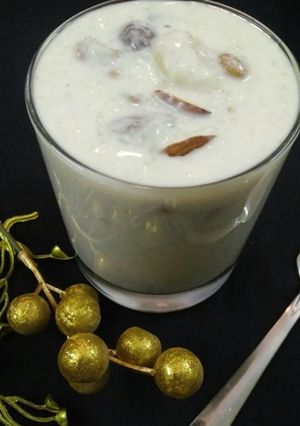 A picture of Sabudana Kheer.