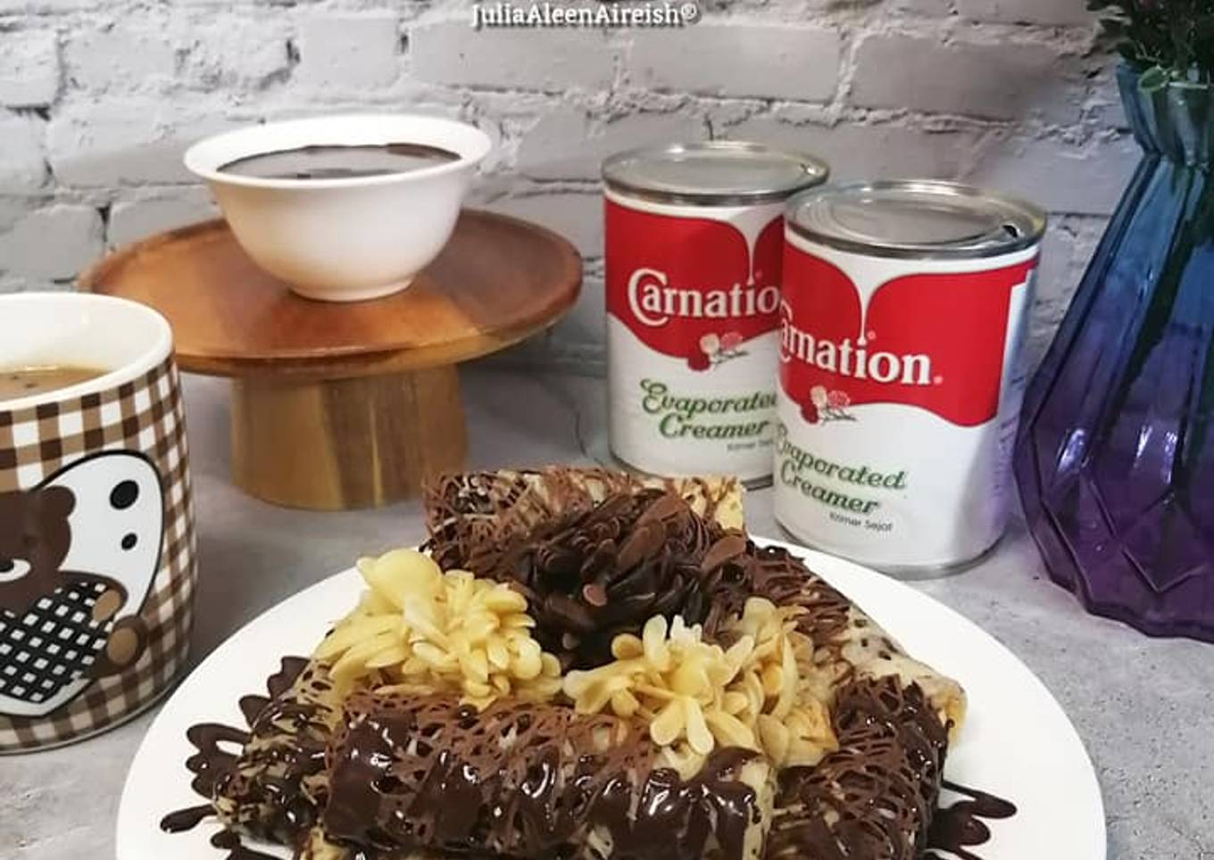 Roti Jala Coklat Vanila Jelita