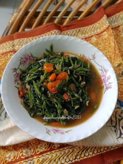Foto resep Cah Kangkung Terasi ala resto