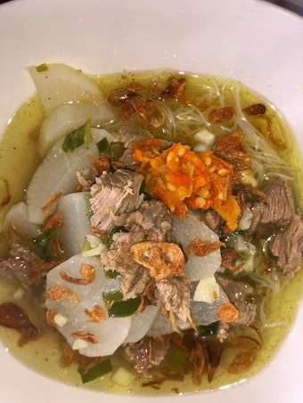 Cara Gampang Menyiapkan Resep Soup daging sapi lobak yang Enak