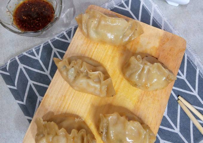 Resep Gyoza Ayam Udang Oleh Baking With Otang Cookpad