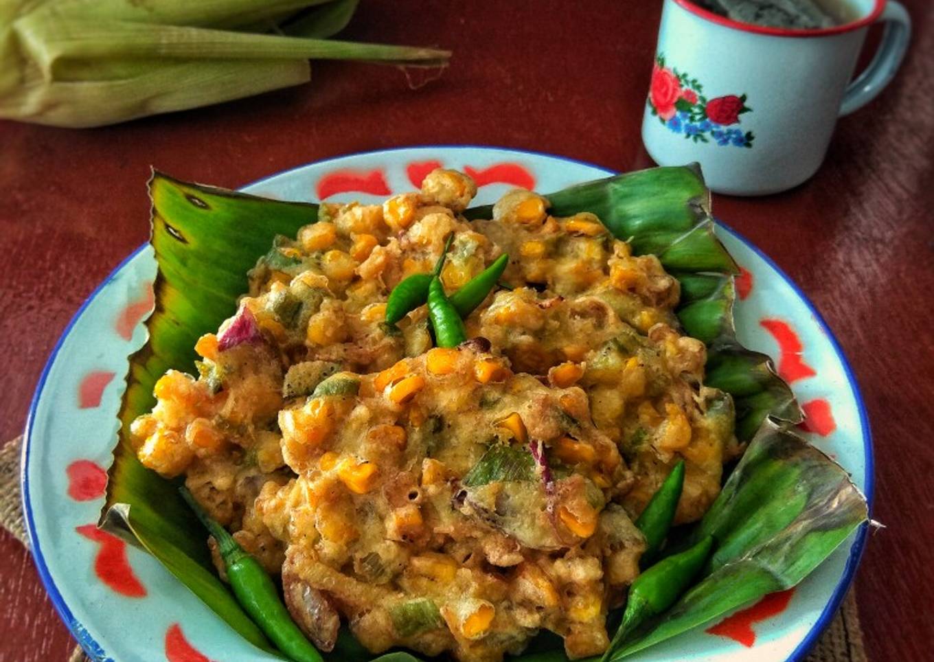 Bakwan Jagung Rebon