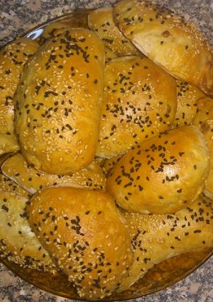 صورة لوصفة سمبوسك بيتي بالجبن