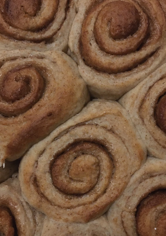 Una foto de ROLLS DE CANELA VEGANOS🤍