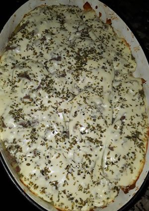 Una foto de Lasaña de Zucchini