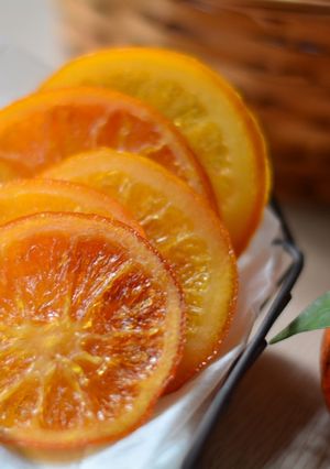 Hình của món Candied Orange Slices.