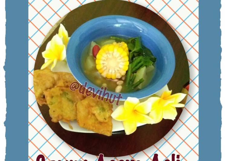 Sayur Asem bukan Asem tapi manis 😂