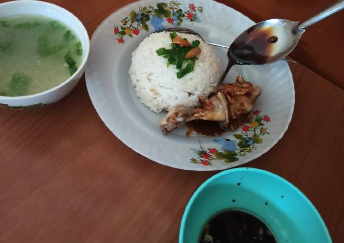 Resep Nasi Hainan Rice Cooker